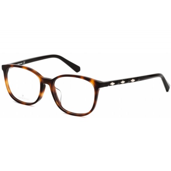 Swarovski SK5300-F szemüvegkeret sötét barna / Clear lencsék női