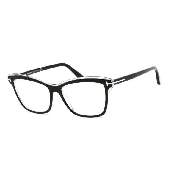 Tom Ford FT5619-B szemüvegkeret csillógó fekete / Clear lencsék női