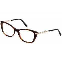   Swarovski SK5343 szemüvegkeret sötét barna / Clear lencsék női