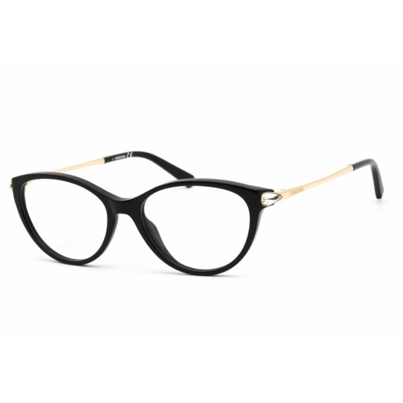Swarovski SK5349/V szemüvegkeret csillógó fekete/Clear demo lencsék női