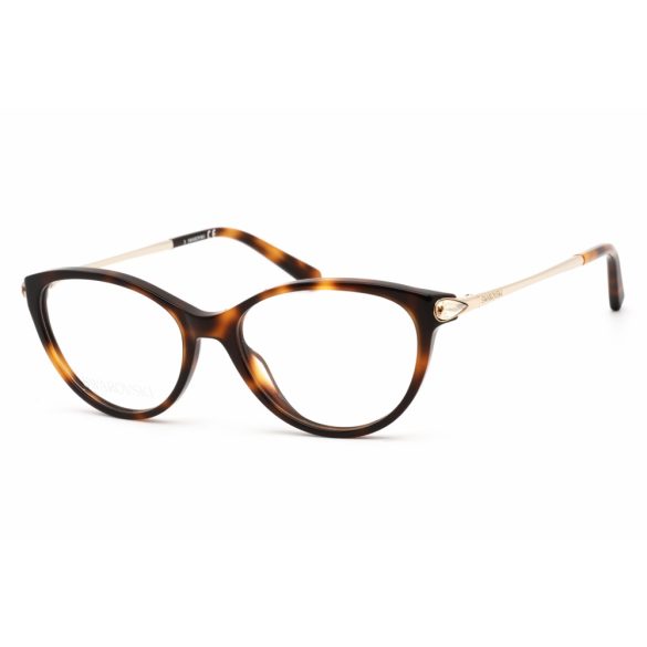 Swarovski SK5349/V szemüvegkeret sötét barna/Clear demo lencsék női