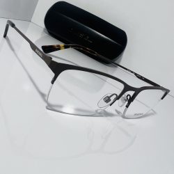   Diesel DL5347 szemüvegkeret sötét barna/másik / Clear lencsék férfi