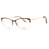   Guess GU2755 szemüvegkeret matt sötét barna / Clear lencsék női