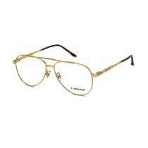   Longines LG5003-H szemüvegkeret csillógó Endura arany/matt fekete / Clear lencsék férfi