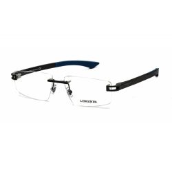   Longines LG5007-H szemüvegkeret matt fekete / Clear lencsék férfi