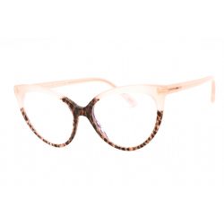   Tom Ford FT5674-B szemüvegkeret barna/Clear kék-világos blokk lencsék női