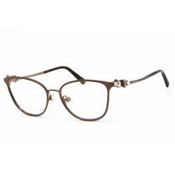   Swarovski SK5368 szemüvegkeret matt sötét barna / Clear lencsék női