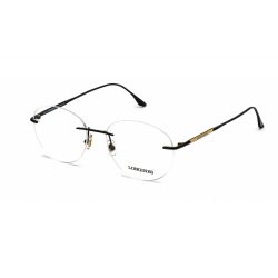   Longines LG5002-H szemüvegkeret matt fekete / Clear lencsék férfi