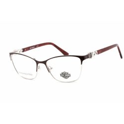   Harley Davidson HD0553 szemüvegkeret csillógó bordó / Clear lencsék női