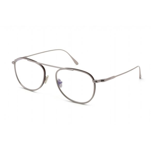 Tom Ford FT5691-B szemüvegkeret csillógó Clear ruténium / lencsék férfi