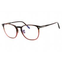   Tom Ford FT5700-B szemüvegkeret csillógó bordó / Clear lencsék Unisex férfi női