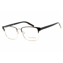   Ermenegildo Zegna EZ5212-D szemüvegkeret csillógó fekete / füstszürke férfi