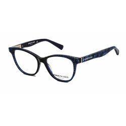   Kenneth Cole új York KC0316 szemüvegkeret csillógó kék / clear demo lencsék női