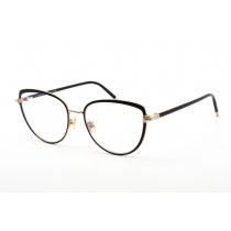   Tom Ford FT5741-B szemüvegkeret csillógó fekete / Clear lencsék női