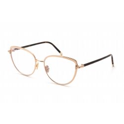   Tom Ford FT5741-B szemüvegkeret csillógó rózsa arany / Clear lencsék női