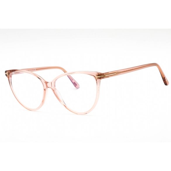 Tom Ford FT5743-B szemüvegkeret rózsaszín /másik/Clear/kék-világos blokk lencsék női