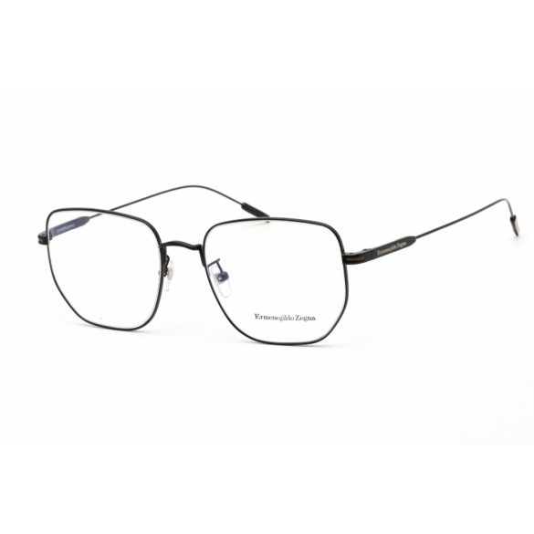 Ermenegildo Zegna EZ5222-D szemüvegkeret csillógó fekete / Clear lencsék férfi