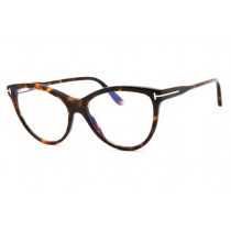   Tom Ford FT5772-B szemüvegkeret Vintage sötét barna / Clear női