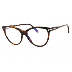   Tom Ford FT5772-B szemüvegkeret Vintage sötét barna / Clear női