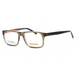   Timberland TB1744 szemüvegkeret csillógó sötét zöld / Clear lencsék férfi