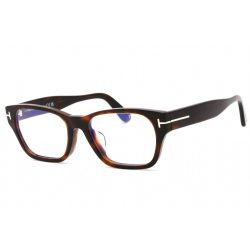   Tom Ford FT5781-D-B szemüvegkeret sötét barna / Clear lencsék férfi