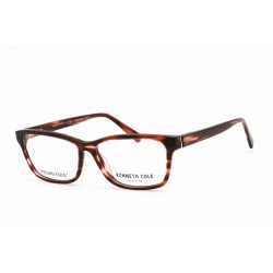   Kenneth Cole új York KC0333 szemüvegkeret csillógó piros / Clear lencsék női