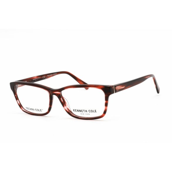 Kenneth Cole új York KC0333 szemüvegkeret csillógó piros / Clear lencsék női