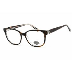   Harley Davidson HD0558 szemüvegkeret sötét barna / Clear lencsék női