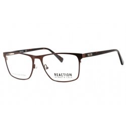   Kenneth Cole Reaction KC0902 szemüvegkeret matt sötét barna / clear demo lencsék férfi