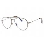   Tom Ford FT5800-B szemüvegkeret csillógó szürke / Clear lencsék Unisex férfi női