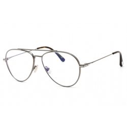   Tom Ford FT5800-B szemüvegkeret csillógó szürke / Clear lencsék Unisex férfi női