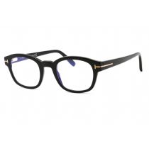   Tom Ford FT5808-B szemüvegkeret csillógó fekete / Clear lencsék Unisex férfi női