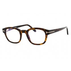  Tom Ford FT5808-B szemüvegkeret sötét barna / Clear lencsék Unisex férfi női