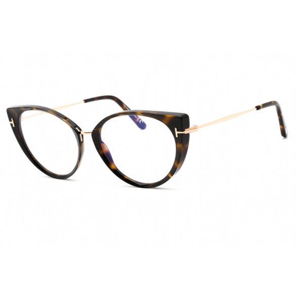 Tom Ford FT5815-B szemüvegkeret sötét barna / Clear lencsék Unisex férfi női
