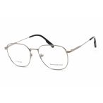   Ermenegildo Zegna EZ5241 szemüvegkeret matt sötét Nickeltin / Clear lencsék férfi