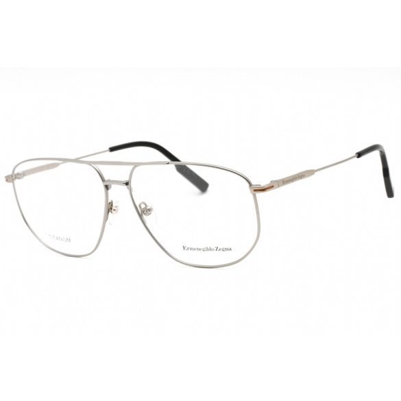 Ermenegildo Zegna EZ5242 szemüvegkeret matt sötét Nickeltin / Clear lencsék férfi