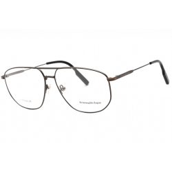   Ermenegildo Zegna EZ5242 szemüvegkeret matt szürke / Clear lencsék férfi