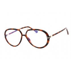   Tom Ford FT5838-B szemüvegkeret Blonde barna / Clear lencsék Unisex férfi női