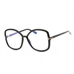   Tom Ford FT5845-B szemüvegkeret csillógó fekete / Clear lencsék női