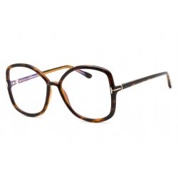   Tom Ford FT5845-B szemüvegkeret sötét barna / Clear lencsék női