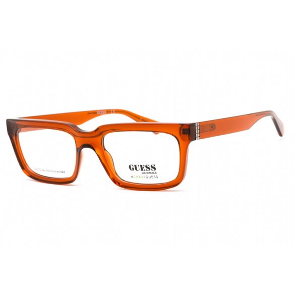 Guess GU8253 szemüvegkeret csillógó világos barna / Clear lencsék Unisex férfi női