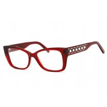  Swarovski SK5452 szemüvegkeret piros/másik / Clear lencsék női