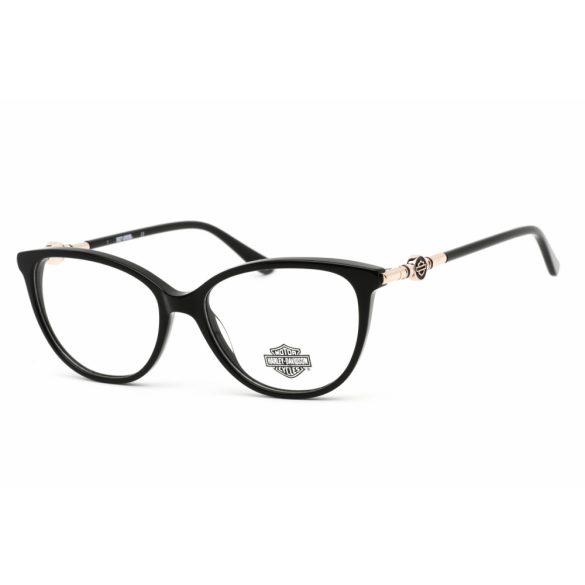 Harley Davidson HD0562 szemüvegkeret csillógó fekete / Clear lencsék női