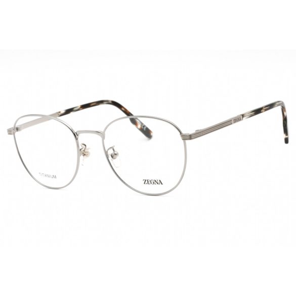 Ermenegildo Zegna EZ5252-H szemüvegkeret csillógó világos ruténium / Clear lencsék férfi