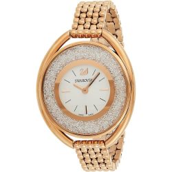   Swarovski Crystalline ovális rózsa arany Karkötő óra karóra 5200341 /dsl