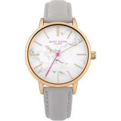   Daisy Dixon női klasszikus Quartz óra karóra bőr szíj DD095ERG /dsl