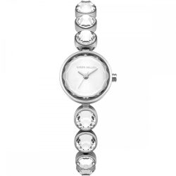 Karen Millen női ezüst óra karóra, 22mm, KM149SM /dsl