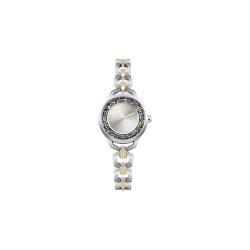   Karen Millen ezüst Crystals és arany női karóra KM171SGM /dsl