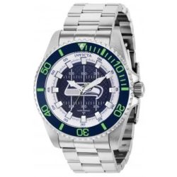   Invicta NFL - Seattle Seahawks 36927 férfi Quartz óra karóra 47mm