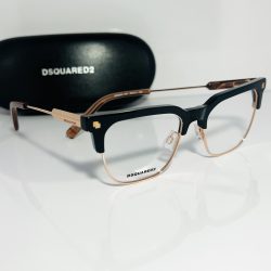   Dsquared2 szemüvegkeret DQ5243 A01 49 Unisex férfi női rózsa arany /kampmir0227